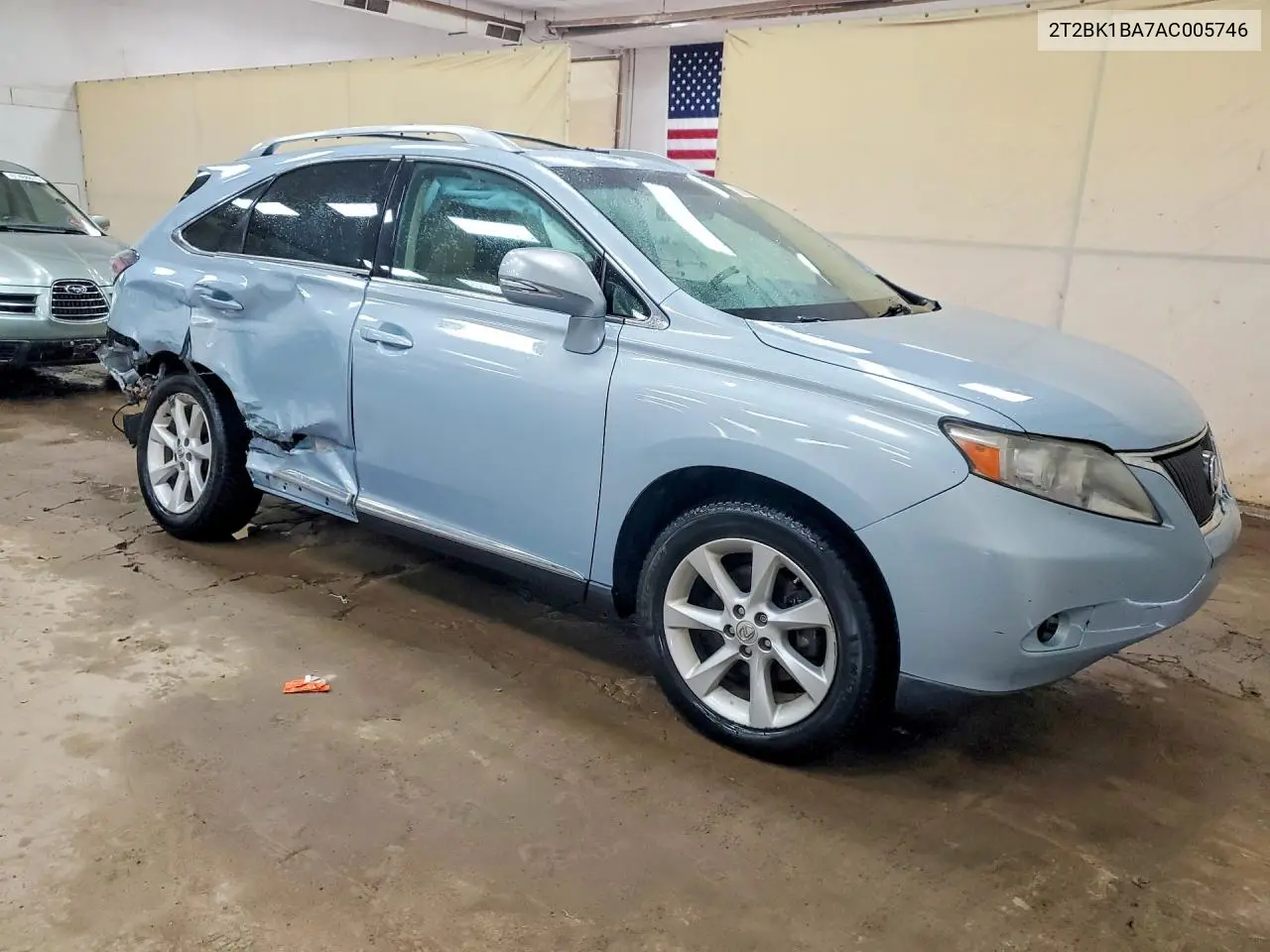 2010 Lexus Rx 350 VIN: 2T2BK1BA7AC005746 Lot: 62035296