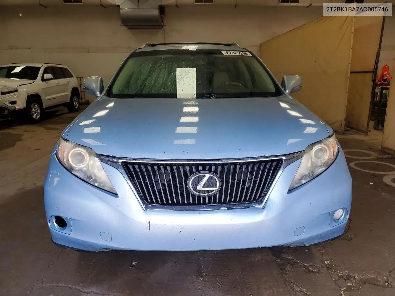2010 Lexus Rx 350 VIN: 2T2BK1BA7AC005746 Lot: 62035296