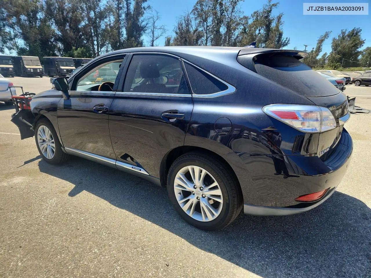 2010 Lexus Rx 450H VIN: JTJZB1BA9A2003091 Lot: 62039246