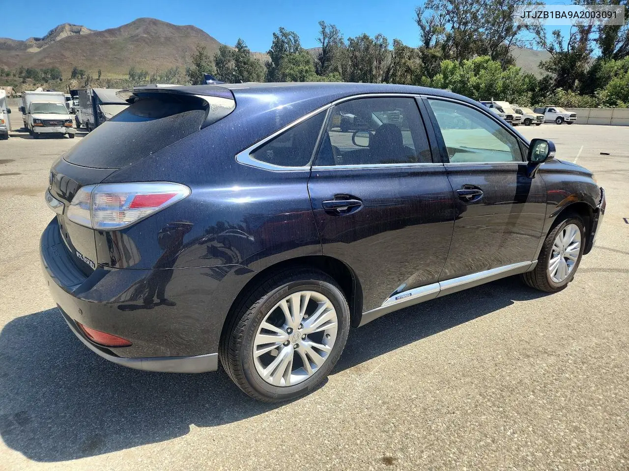 2010 Lexus Rx 450H VIN: JTJZB1BA9A2003091 Lot: 62039246