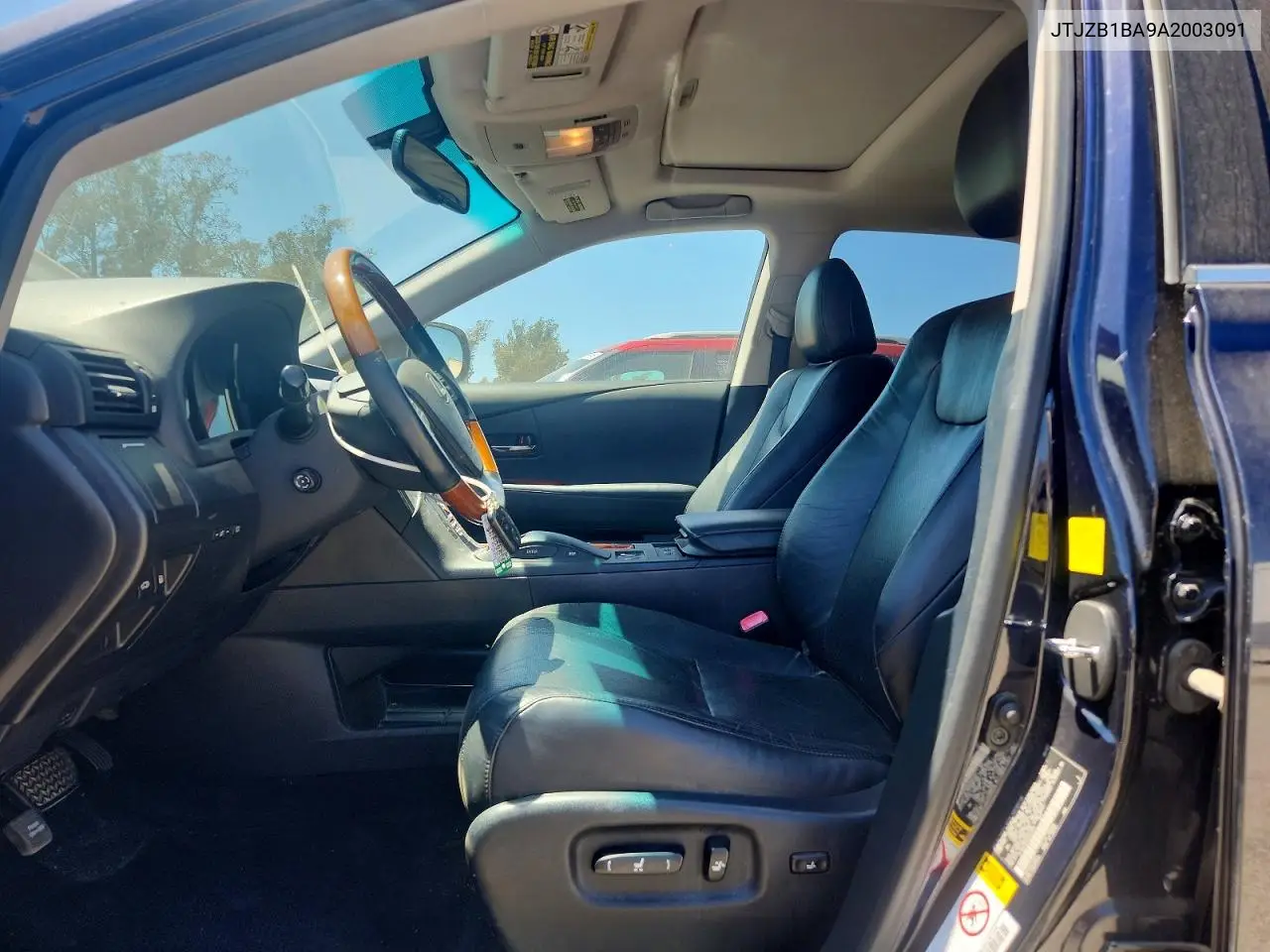 2010 Lexus Rx 450H VIN: JTJZB1BA9A2003091 Lot: 62039246