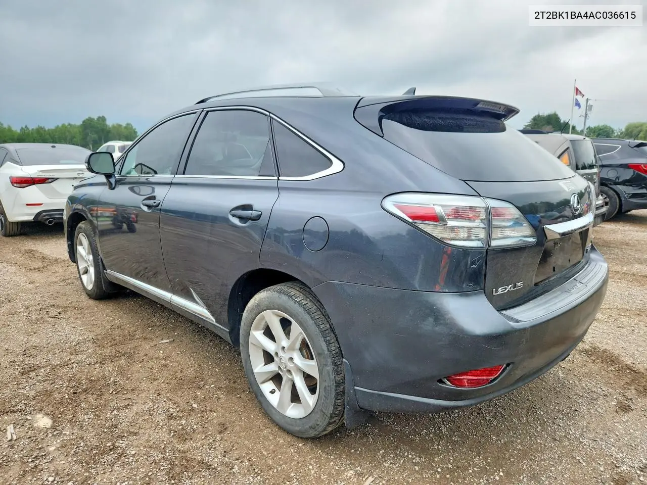 2010 Lexus Rx 350 VIN: 2T2BK1BA4AC036615 Lot: 62051816