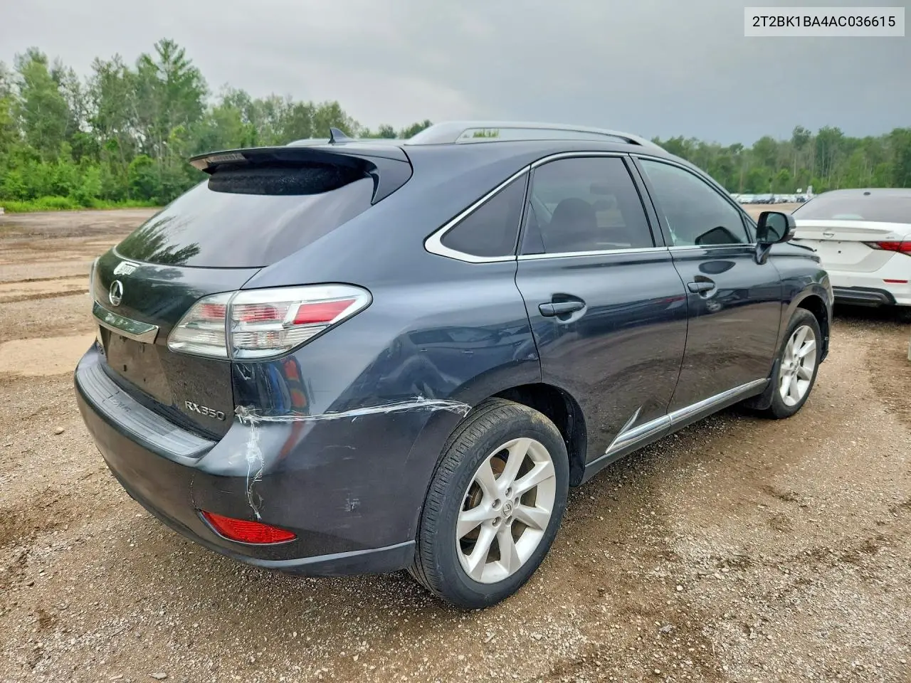 2010 Lexus Rx 350 VIN: 2T2BK1BA4AC036615 Lot: 62051816