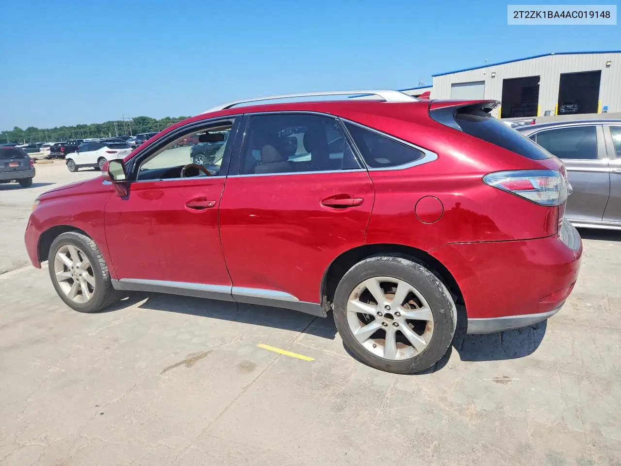 2010 Lexus Rx 350 VIN: 2T2ZK1BA4AC019148 Lot: 62144746