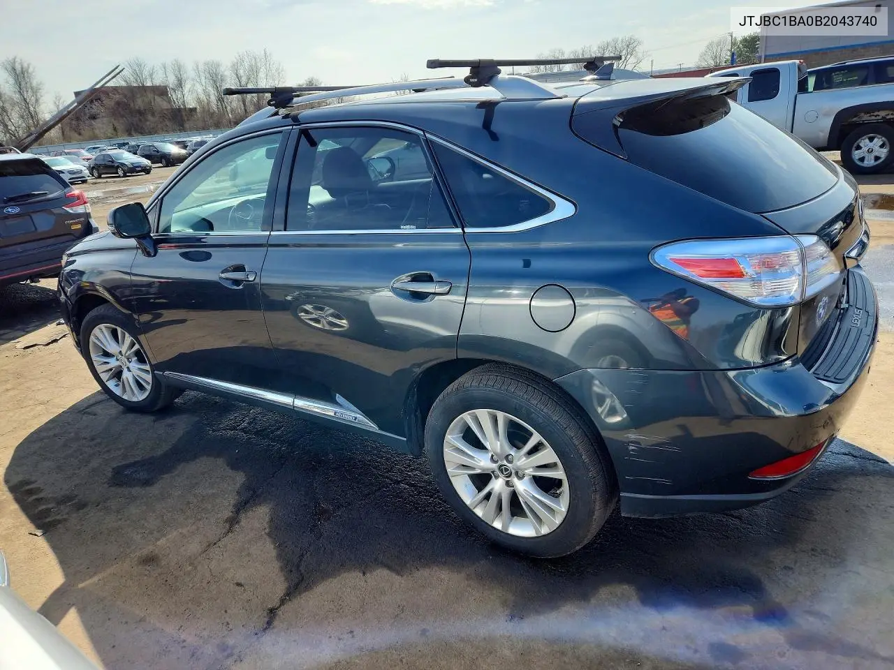 2011 Lexus Rx 450H Base VIN: JTJBC1BA0B2043740 Lot: 48667516