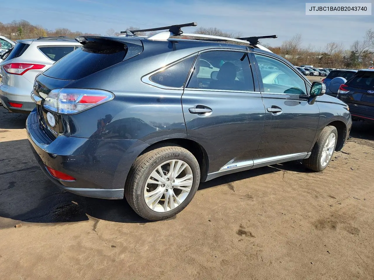 2011 Lexus Rx 450H Base VIN: JTJBC1BA0B2043740 Lot: 48667516