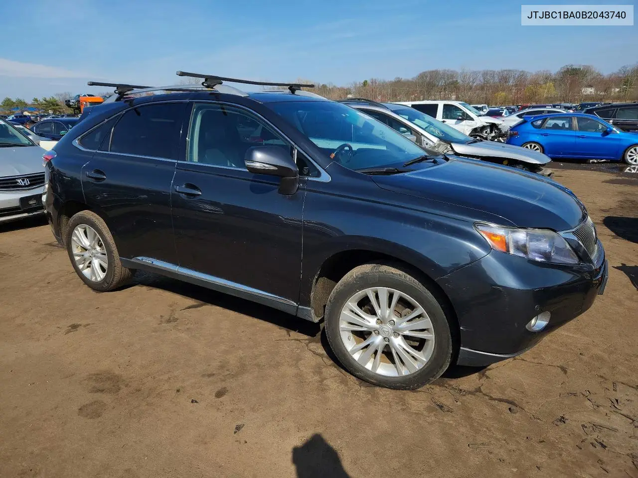 2011 Lexus Rx 450H Base VIN: JTJBC1BA0B2043740 Lot: 48667516