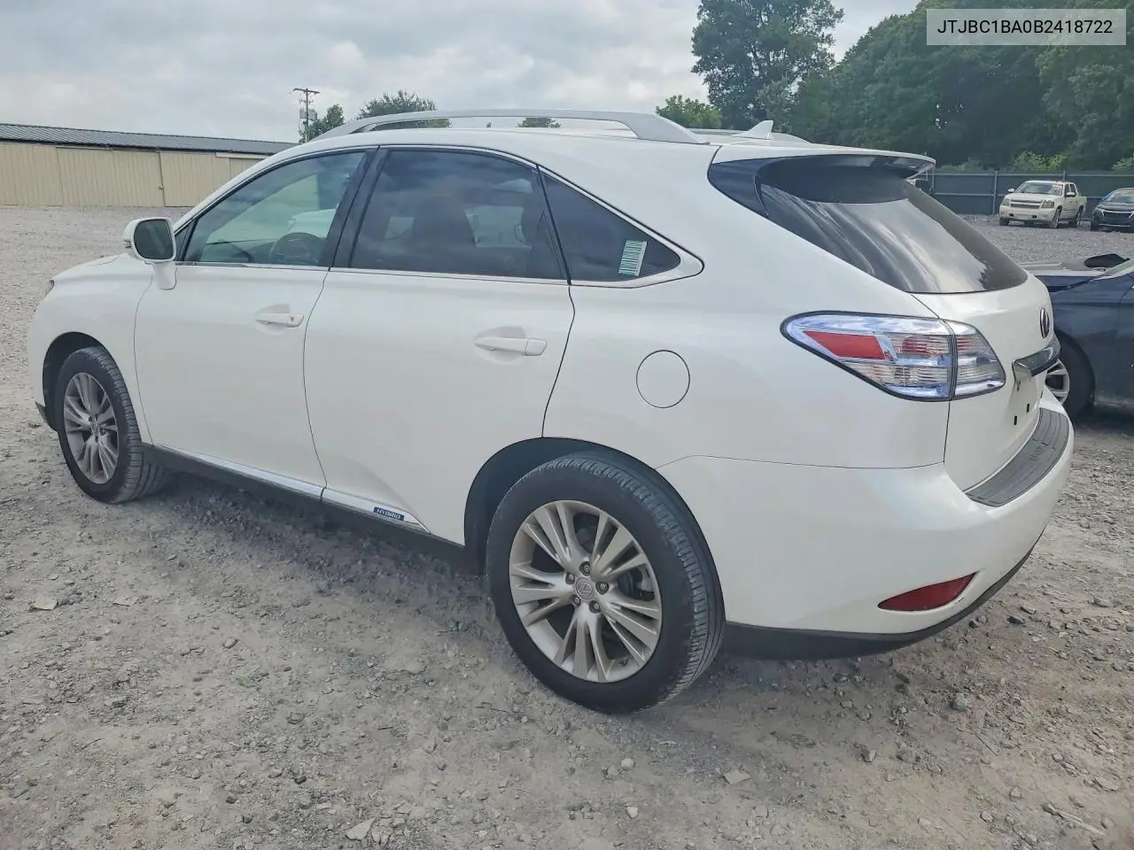 2011 Lexus Rx 450H VIN: JTJBC1BA0B2418722 Lot: 59760256