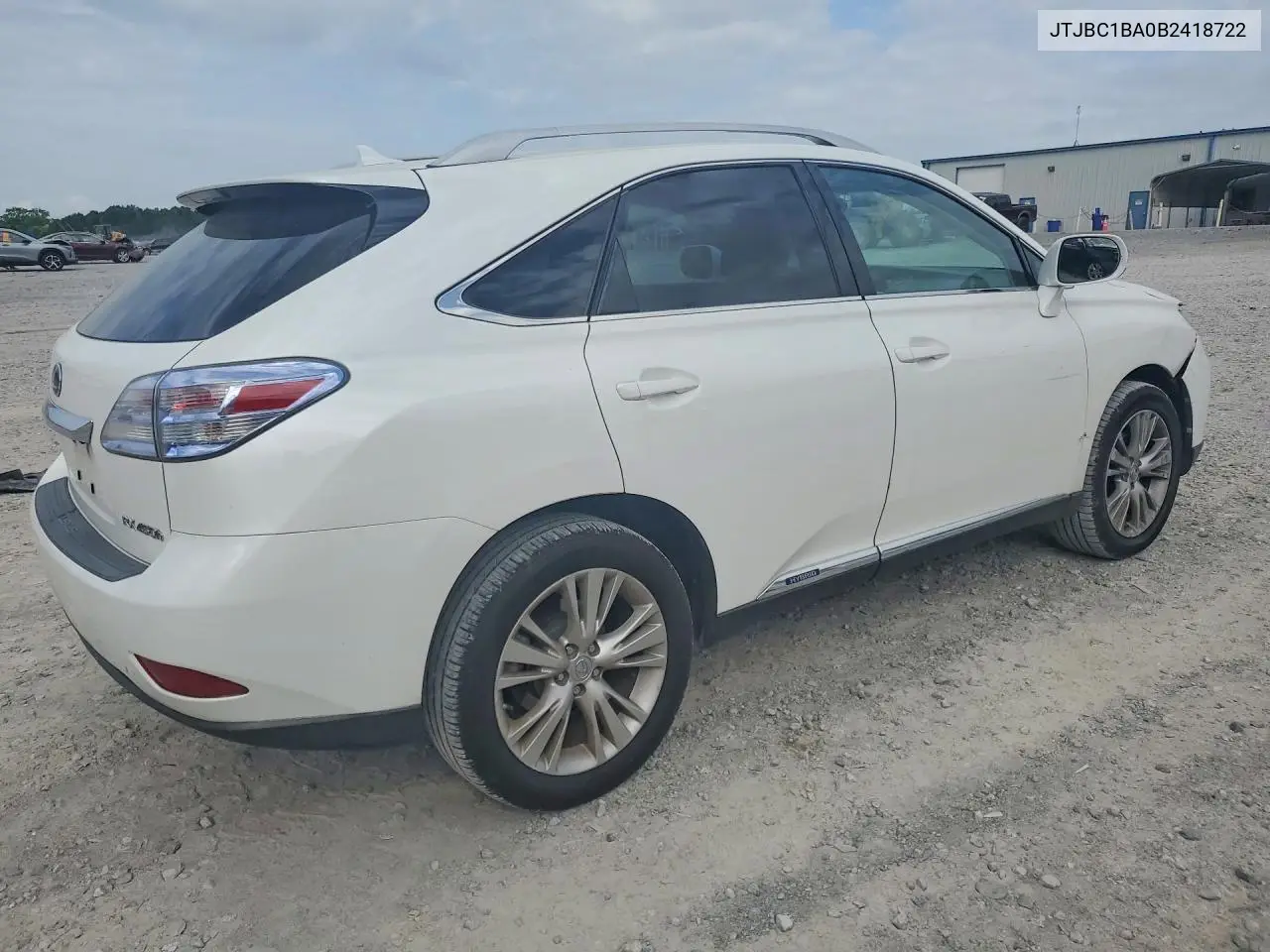 2011 Lexus Rx 450H VIN: JTJBC1BA0B2418722 Lot: 59760256
