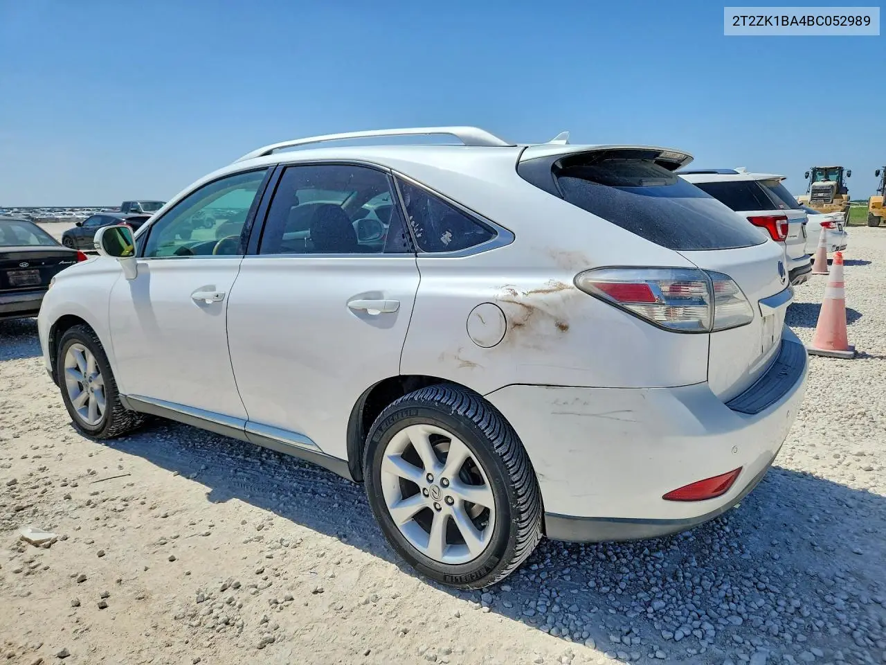 2011 Lexus Rx 350 VIN: 2T2ZK1BA4BC052989 Lot: 60181566