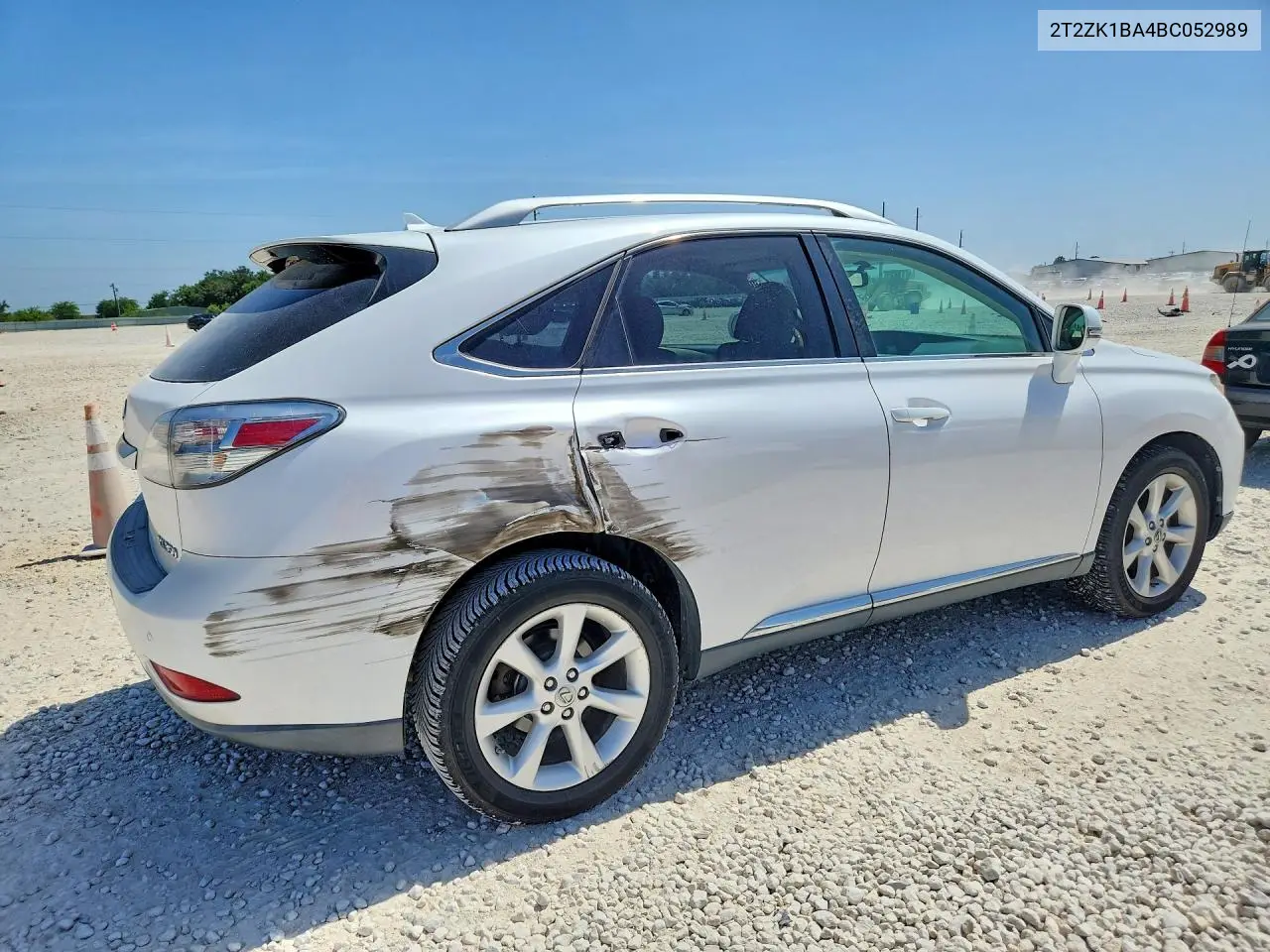 2011 Lexus Rx 350 VIN: 2T2ZK1BA4BC052989 Lot: 60181566