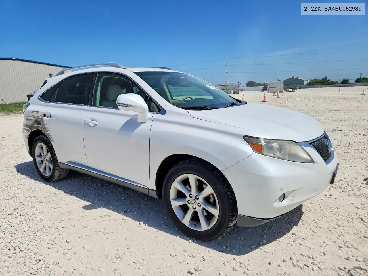 2011 Lexus Rx 350 VIN: 2T2ZK1BA4BC052989 Lot: 60181566