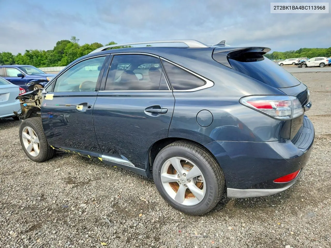 2011 Lexus Rx 350 VIN: 2T2BK1BA4BC113968 Lot: 61008206
