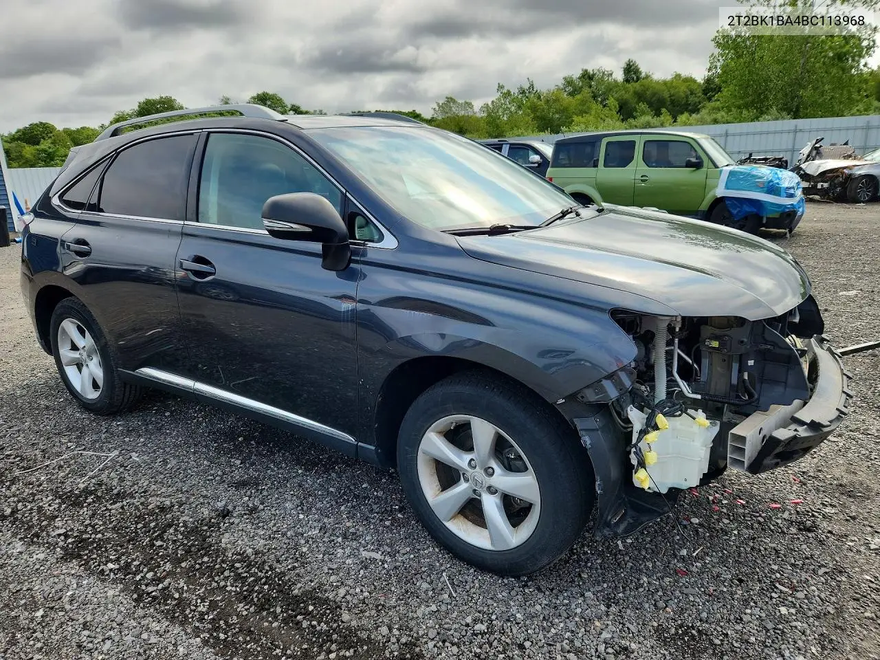 2011 Lexus Rx 350 VIN: 2T2BK1BA4BC113968 Lot: 61008206