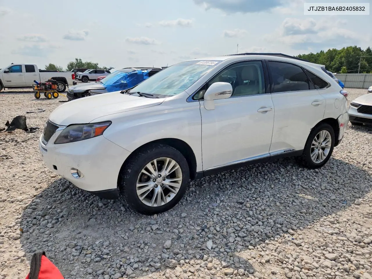 2011 Lexus Rx 450H VIN: JTJZB1BA6B2405832 Lot: 61386796