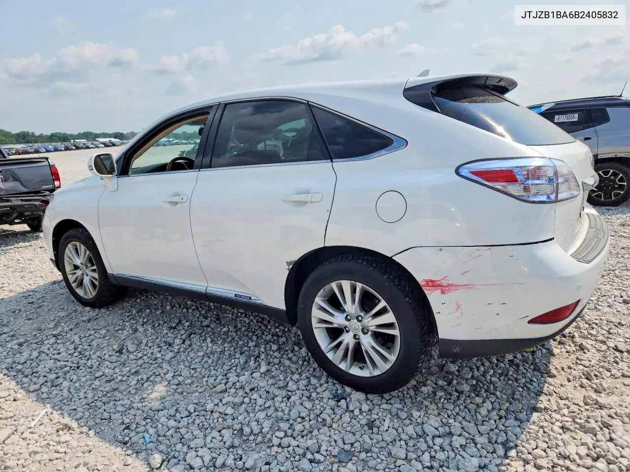 2011 Lexus Rx 450H VIN: JTJZB1BA6B2405832 Lot: 61386796