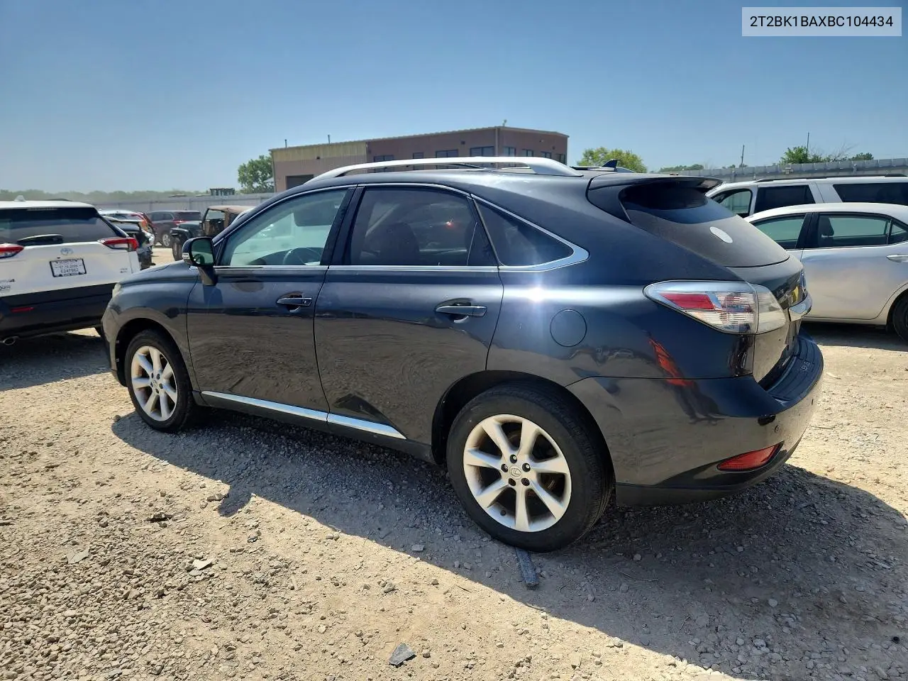 2011 Lexus Rx 350 VIN: 2T2BK1BAXBC104434 Lot: 61507266