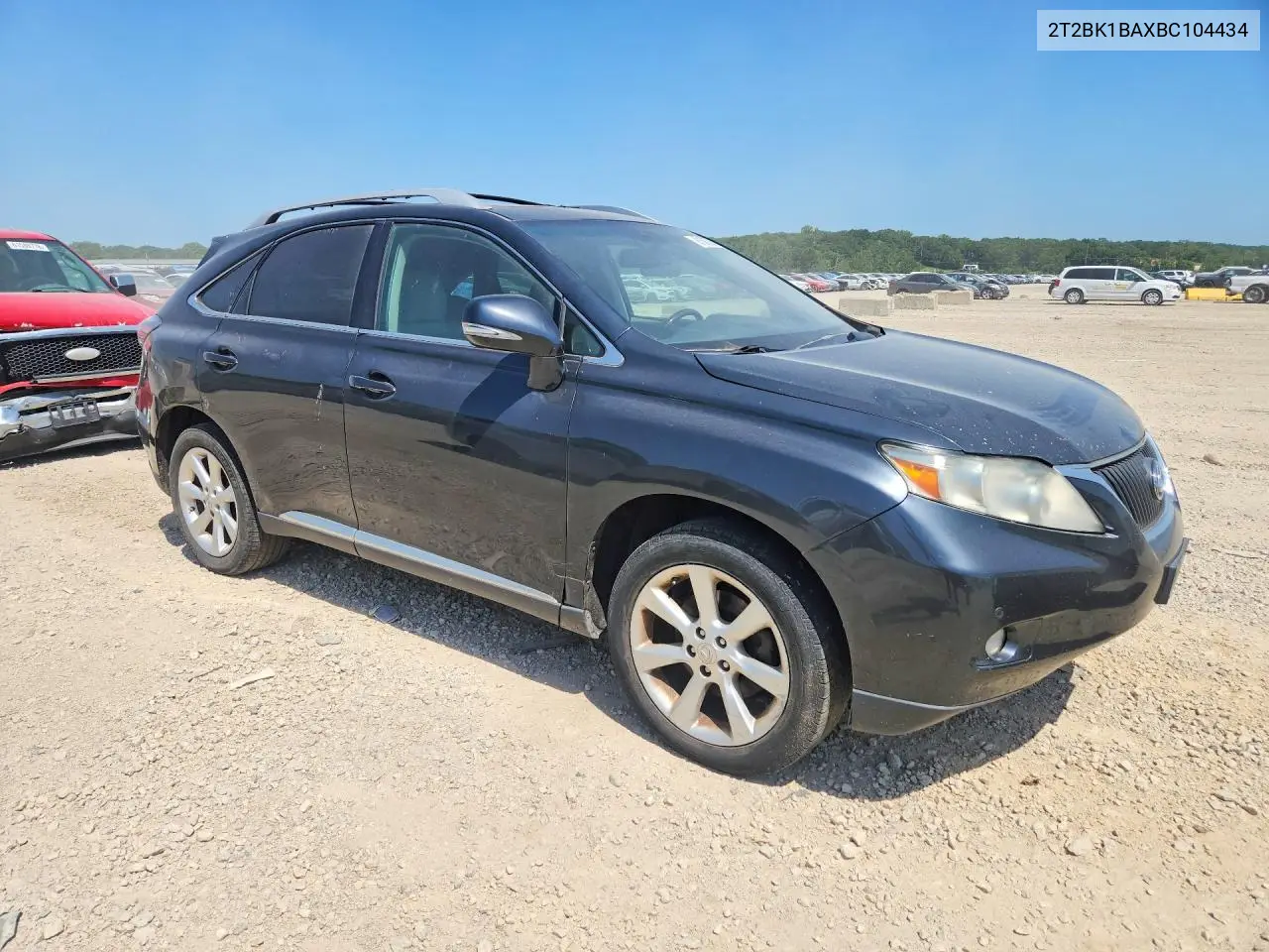 2011 Lexus Rx 350 VIN: 2T2BK1BAXBC104434 Lot: 61507266