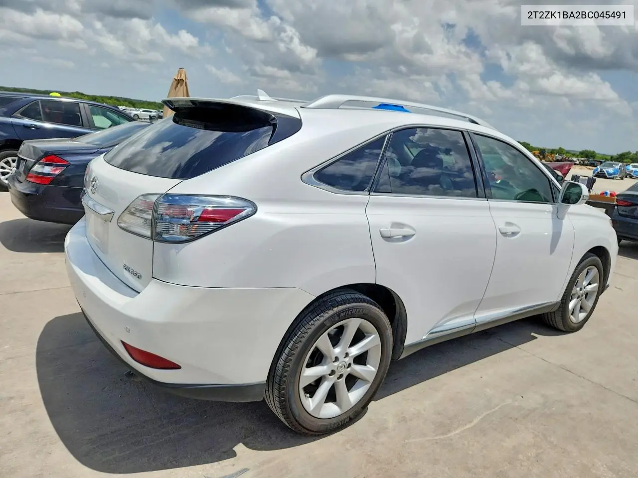2011 Lexus Rx 350 VIN: 2T2ZK1BA2BC045491 Lot: 61517846