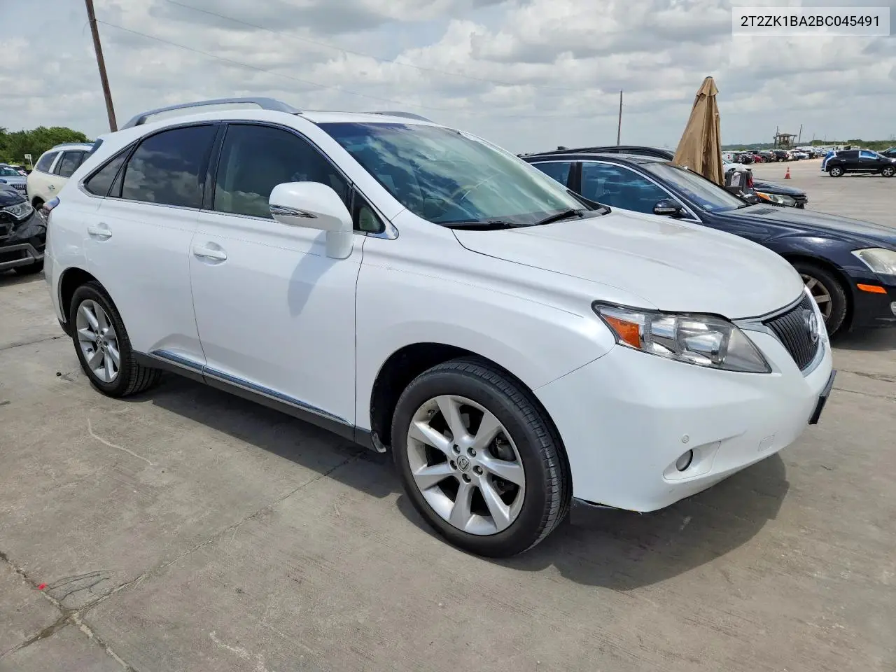 2011 Lexus Rx 350 VIN: 2T2ZK1BA2BC045491 Lot: 61517846