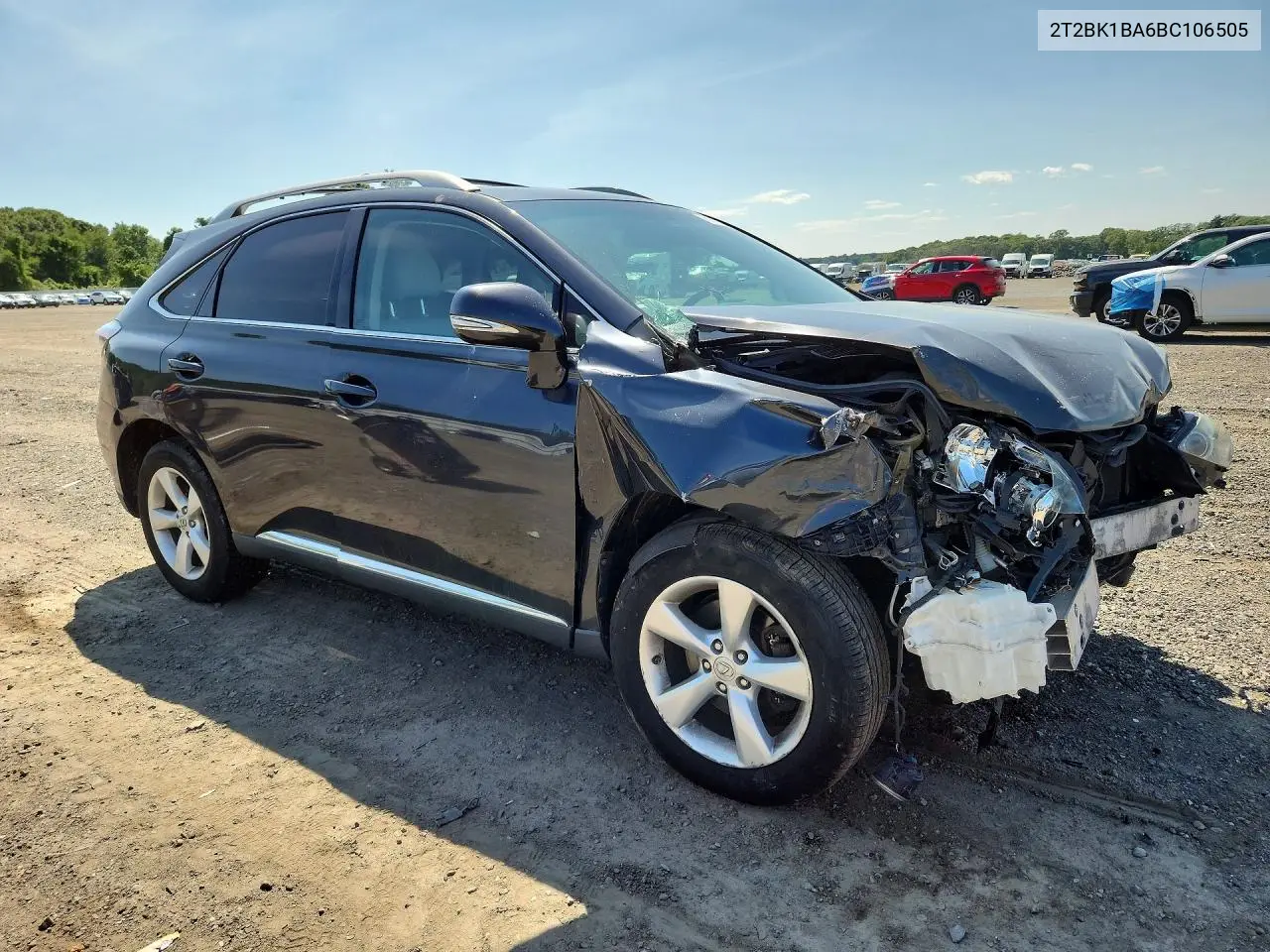 2011 Lexus Rx 350 VIN: 2T2BK1BA6BC106505 Lot: 61813346
