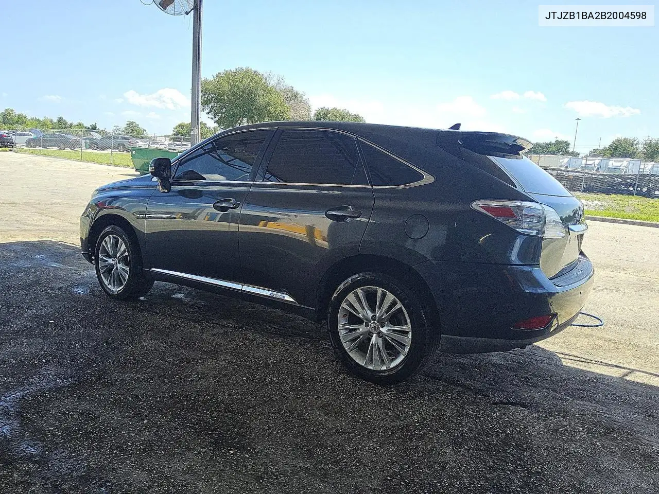 2011 Lexus Rx 450H VIN: JTJZB1BA2B2004598 Lot: 61895986