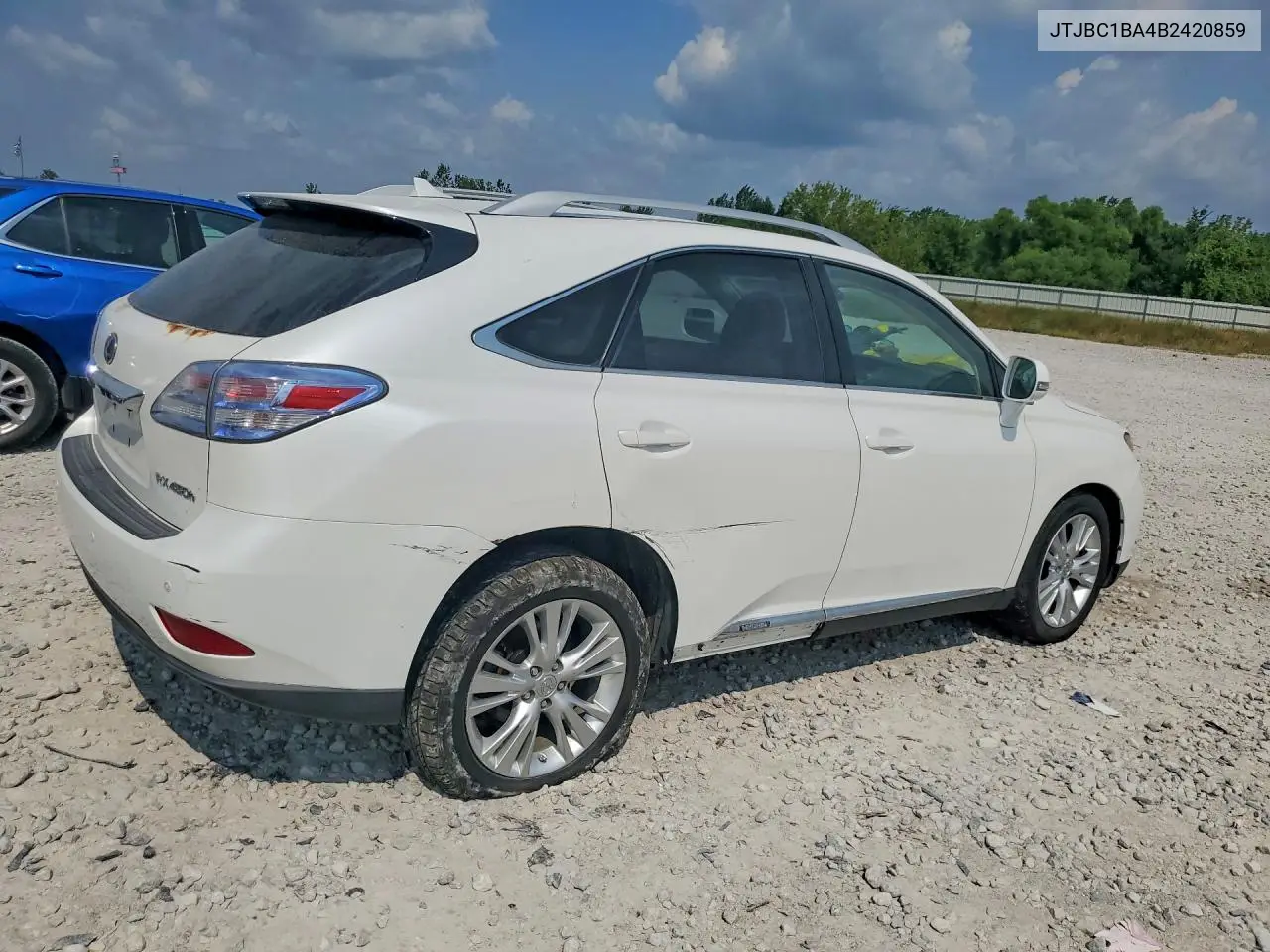 2011 Lexus Rx 450H VIN: JTJBC1BA4B2420859 Lot: 61995376