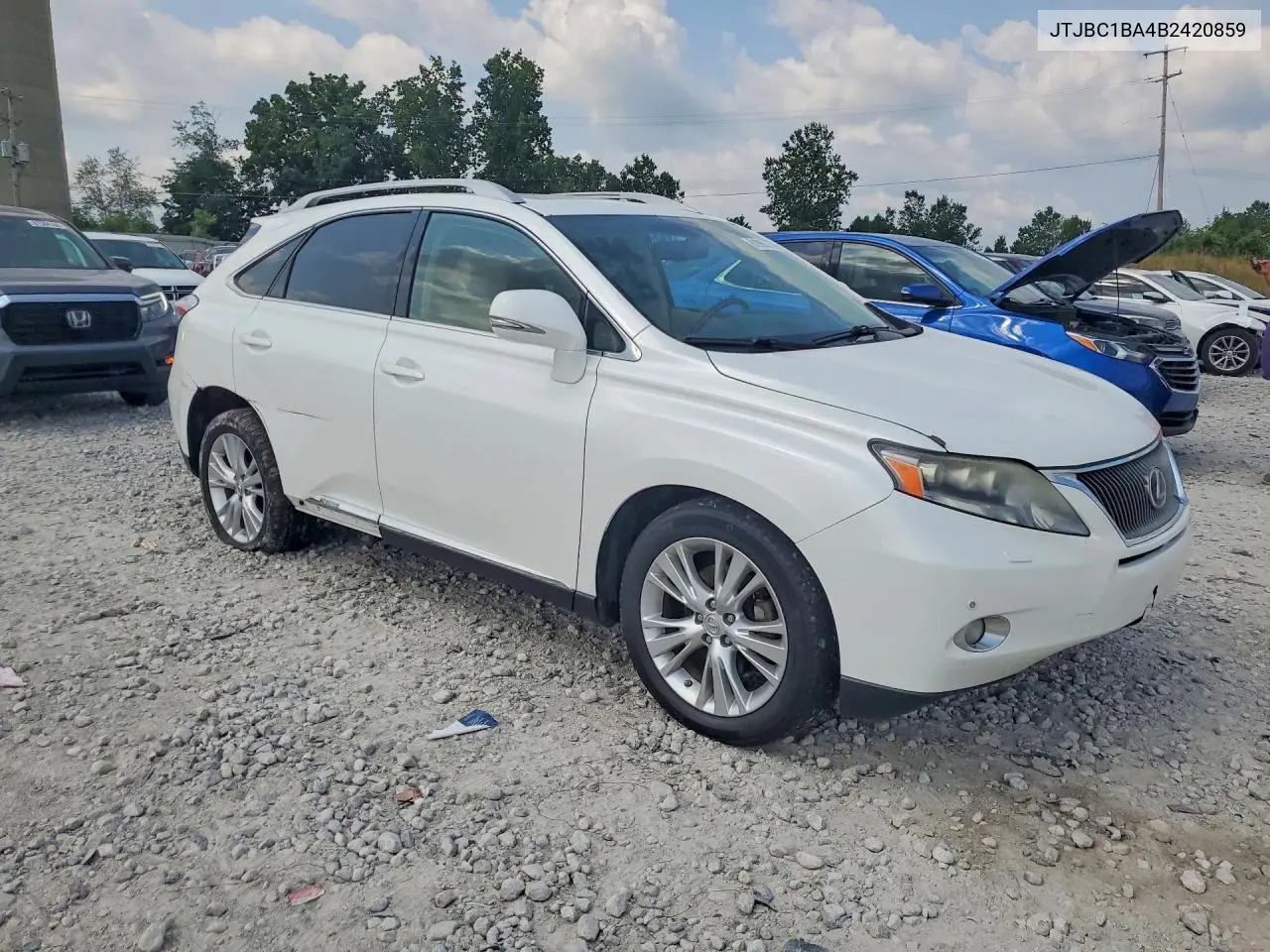 2011 Lexus Rx 450H VIN: JTJBC1BA4B2420859 Lot: 61995376