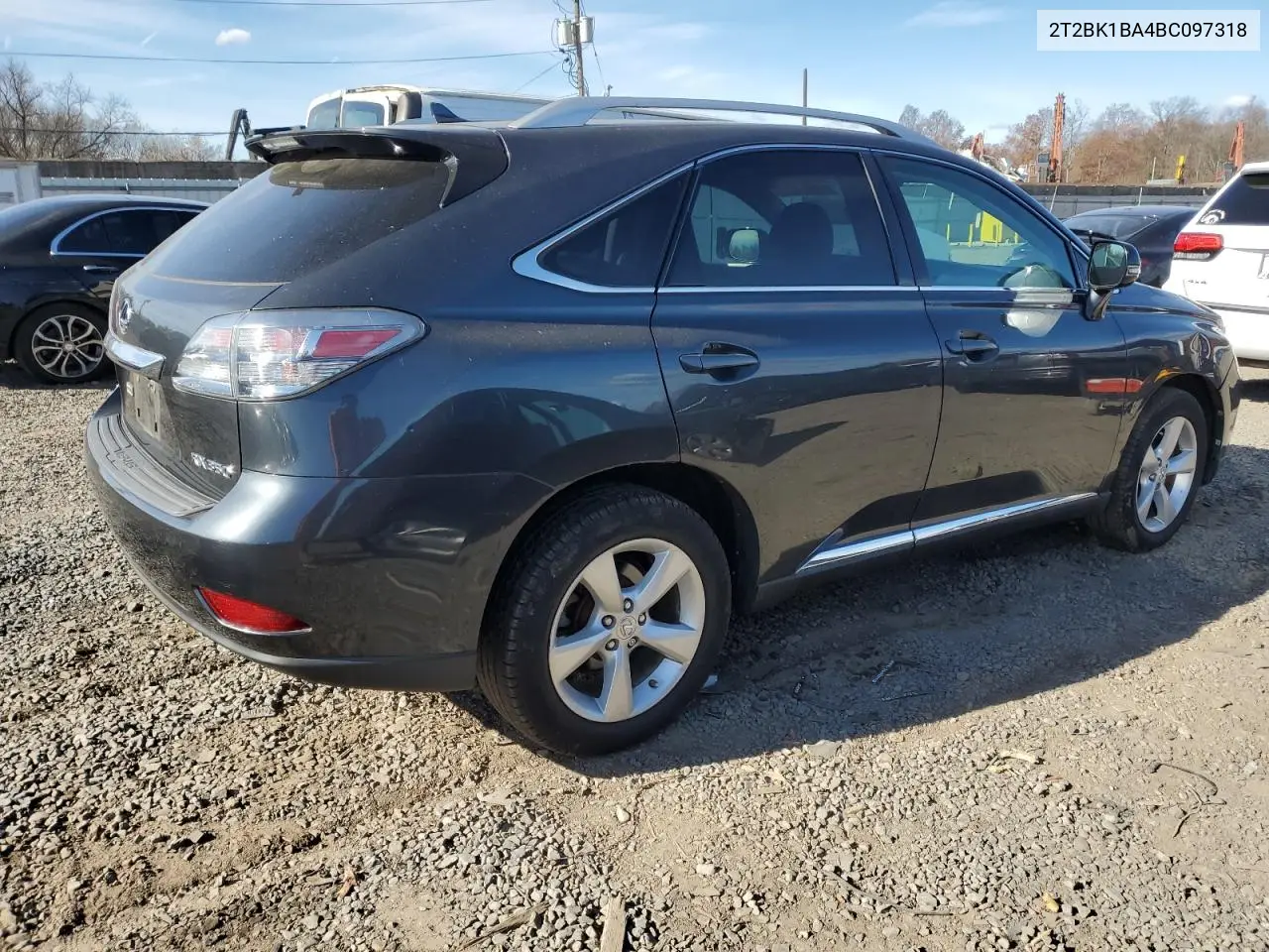 2T2BK1BA4BC097318 2011 Lexus Rx