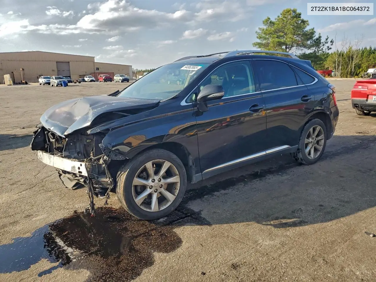 2T2ZK1BA1BC064372 2011 Lexus Rx 350