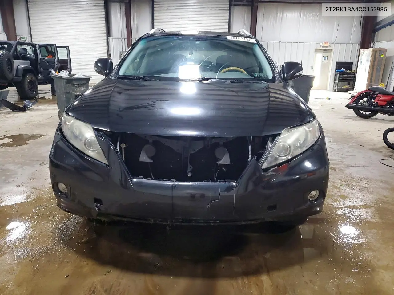 2012 Lexus Rx 350 VIN: 2T2BK1BA4CC153985 Lot: 56764736