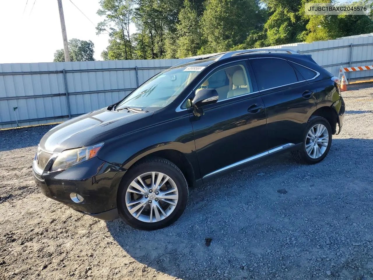 2012 Lexus Rx 450H VIN: JTJBC1BAXC2045576 Lot: 60999566