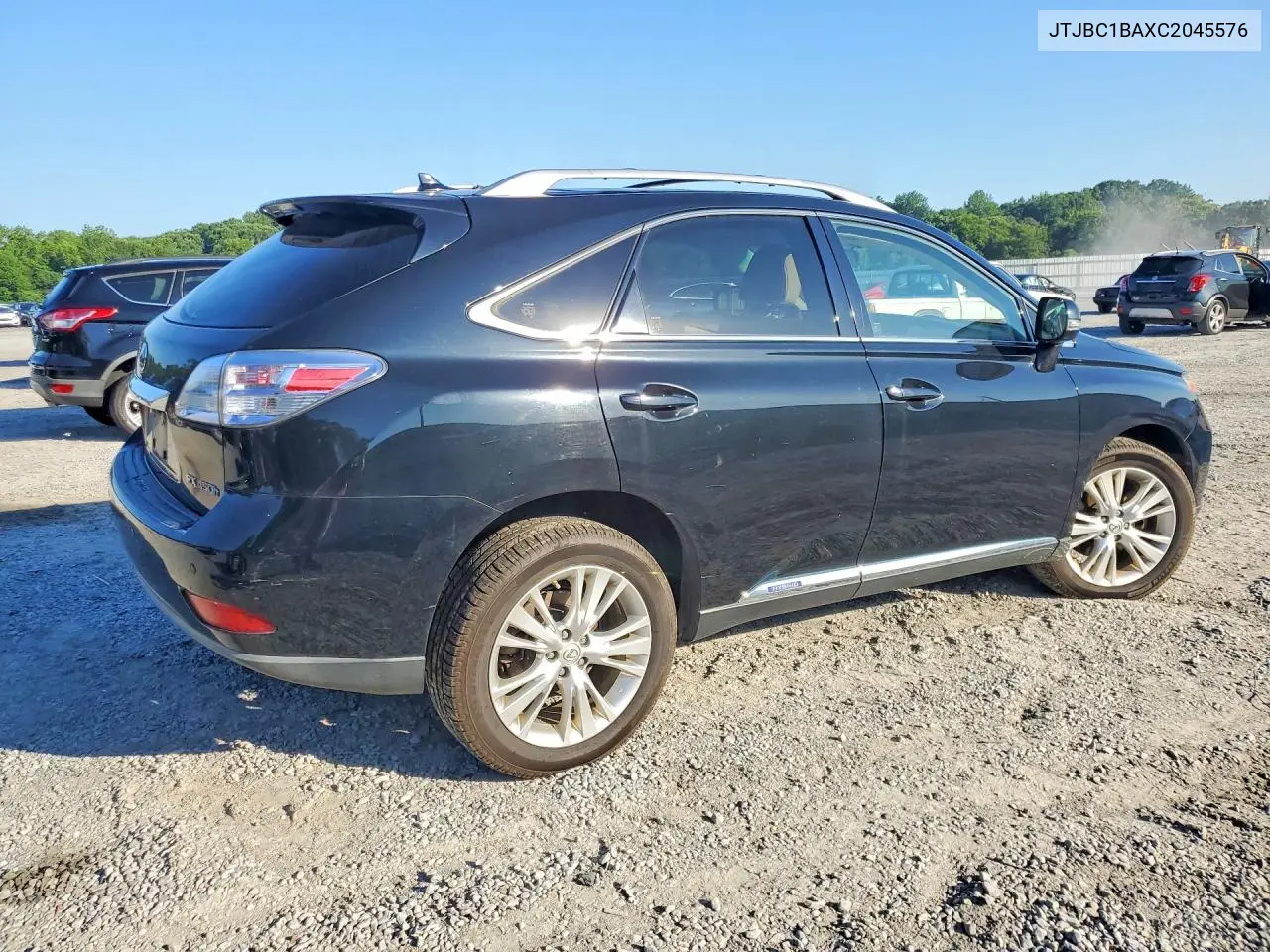 2012 Lexus Rx 450H VIN: JTJBC1BAXC2045576 Lot: 60999566