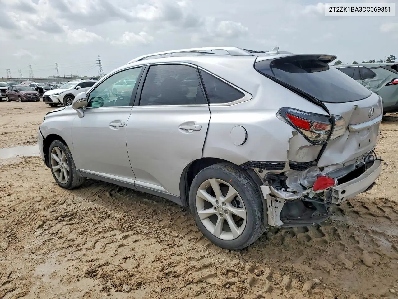 2012 Lexus Rx 350 VIN: 2T2ZK1BA3CC069851 Lot: 61247586