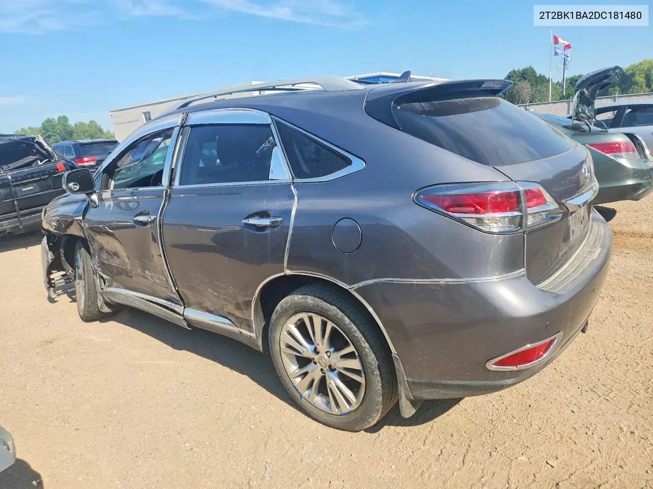 2013 Lexus Rx 350 Base VIN: 2T2BK1BA2DC181480 Lot: 60114256