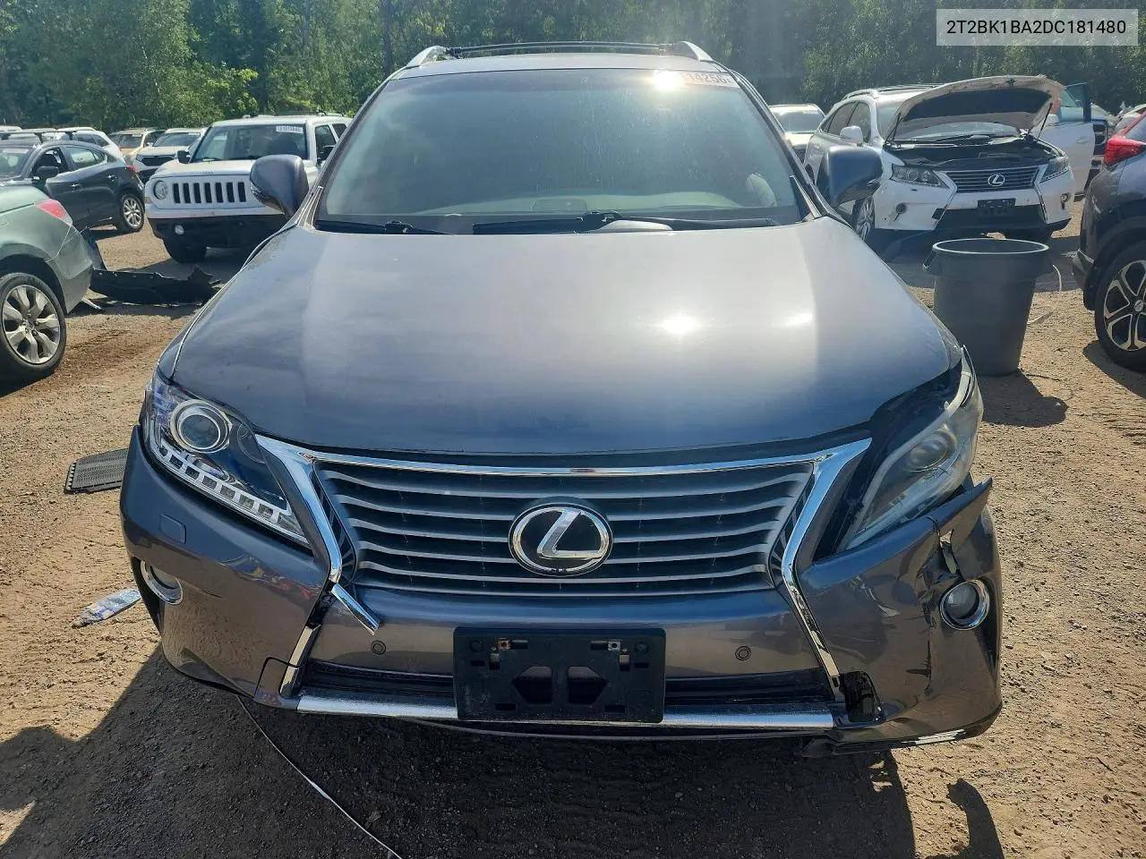 2013 Lexus Rx 350 Base VIN: 2T2BK1BA2DC181480 Lot: 60114256
