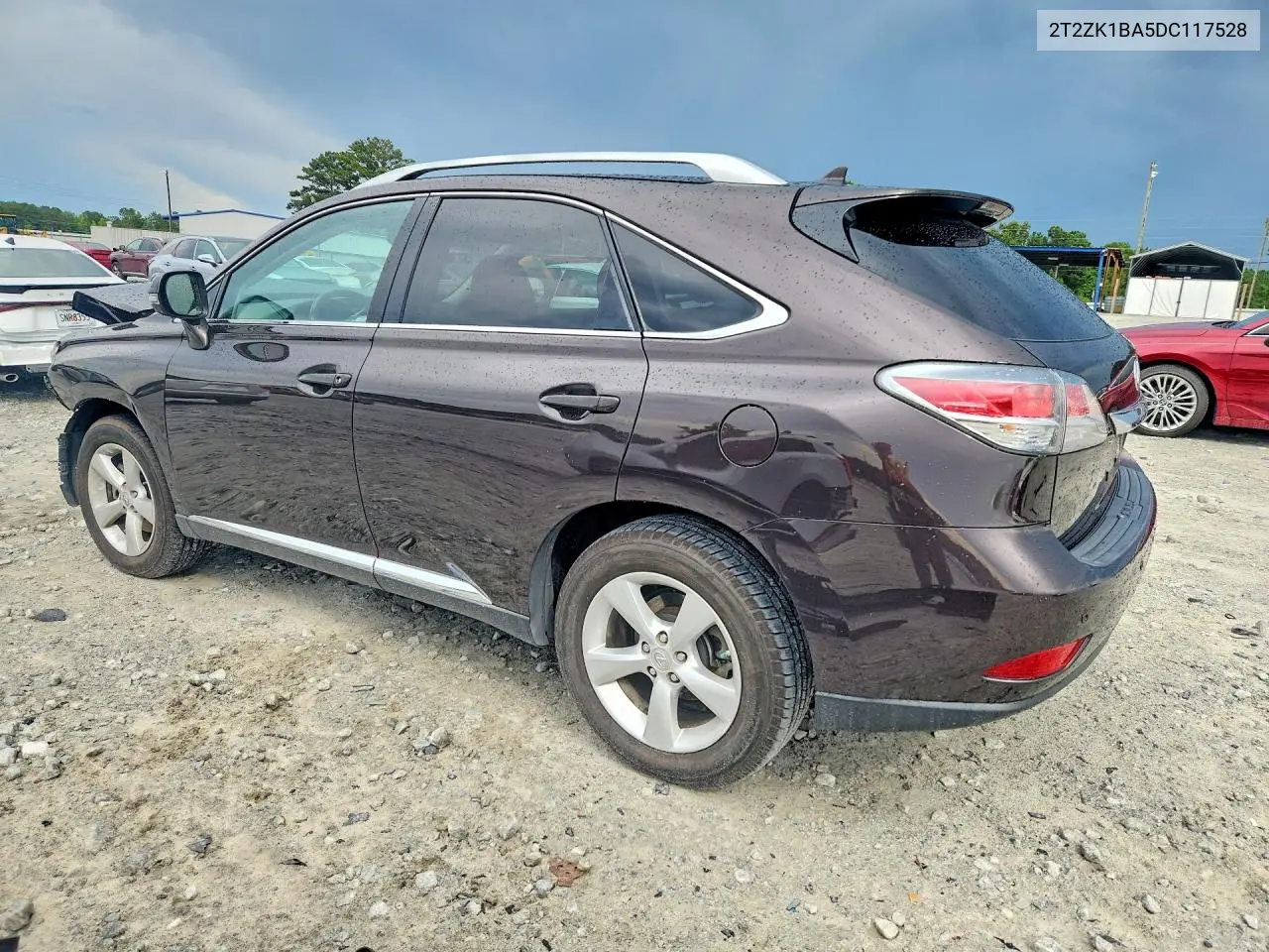 2013 Lexus Rx 350 VIN: 2T2ZK1BA5DC117528 Lot: 60673416