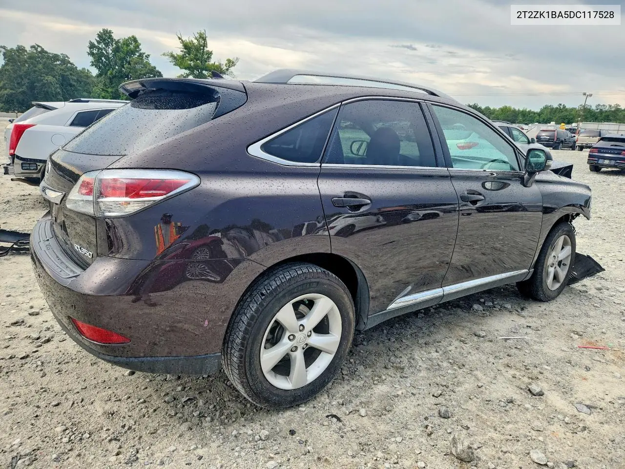 2013 Lexus Rx 350 VIN: 2T2ZK1BA5DC117528 Lot: 60673416