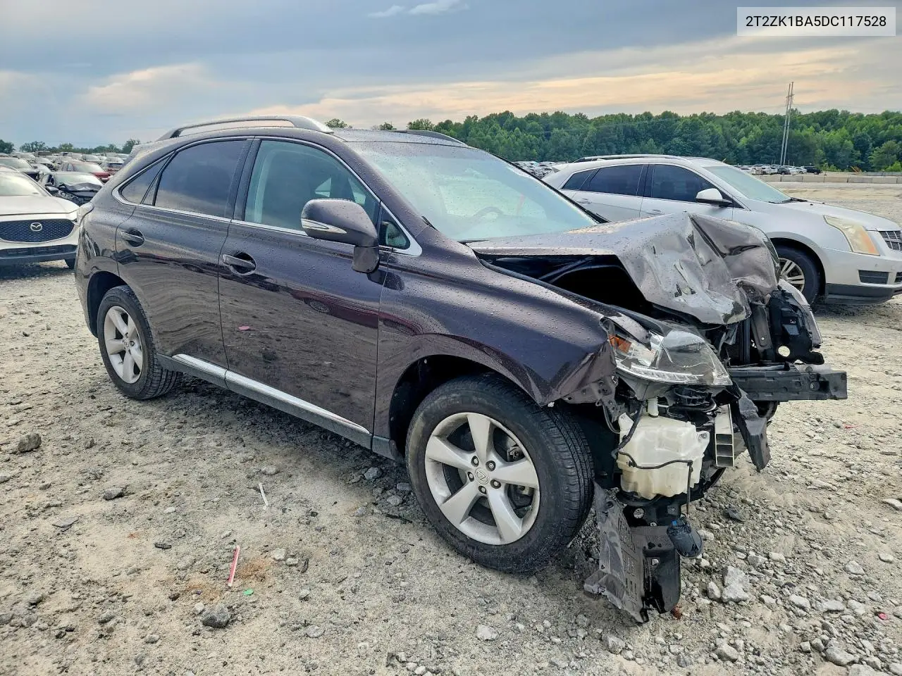 2013 Lexus Rx 350 VIN: 2T2ZK1BA5DC117528 Lot: 60673416