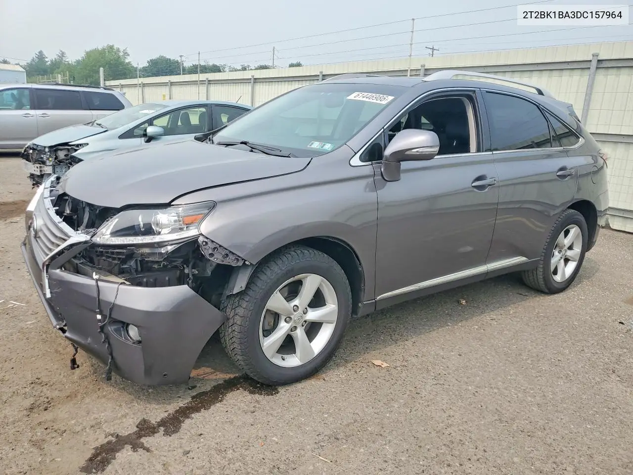 2013 Lexus Rx 350 Base VIN: 2T2BK1BA3DC157964 Lot: 61446986
