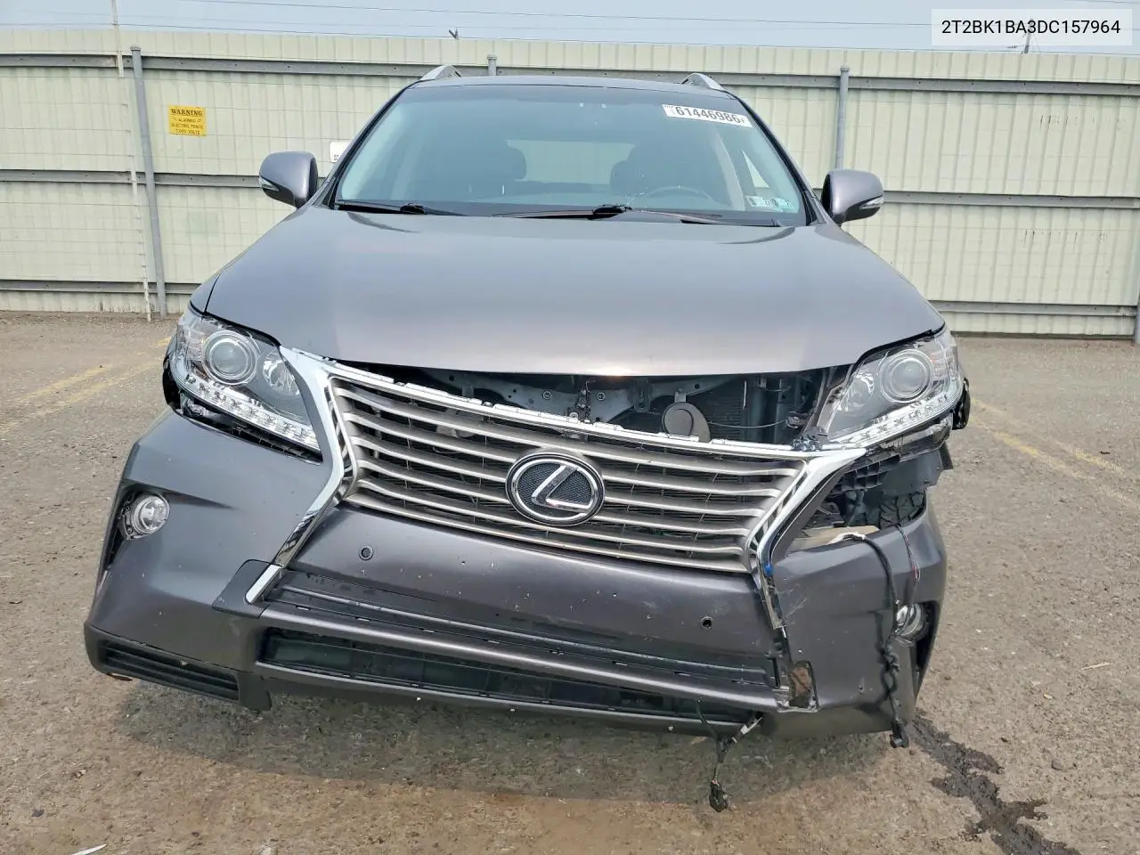 2013 Lexus Rx 350 Base VIN: 2T2BK1BA3DC157964 Lot: 61446986