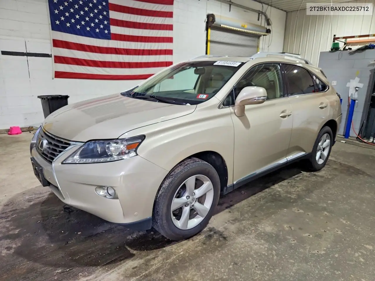 2013 Lexus Rx 350 Base VIN: 2T2BK1BAXDC225712 Lot: 61584686