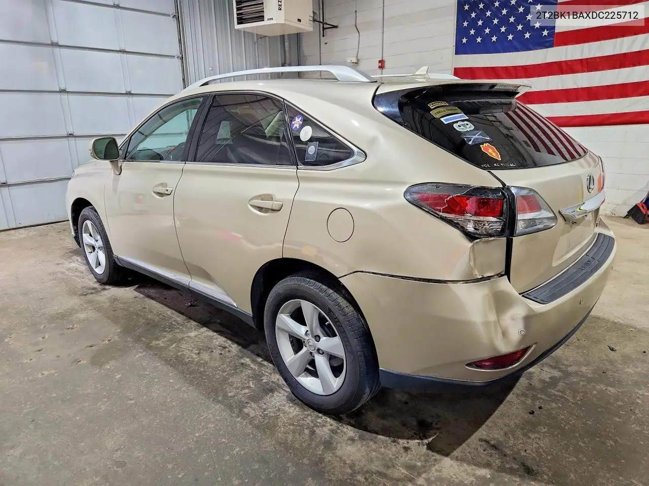 2013 Lexus Rx 350 Base VIN: 2T2BK1BAXDC225712 Lot: 61584686