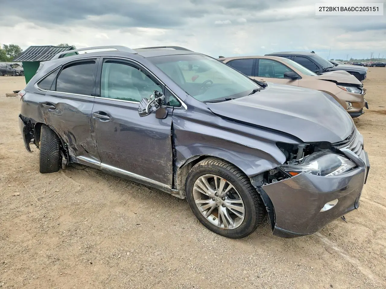 2013 Lexus Rx 350 Base VIN: 2T2BK1BA6DC205151 Lot: 61616306