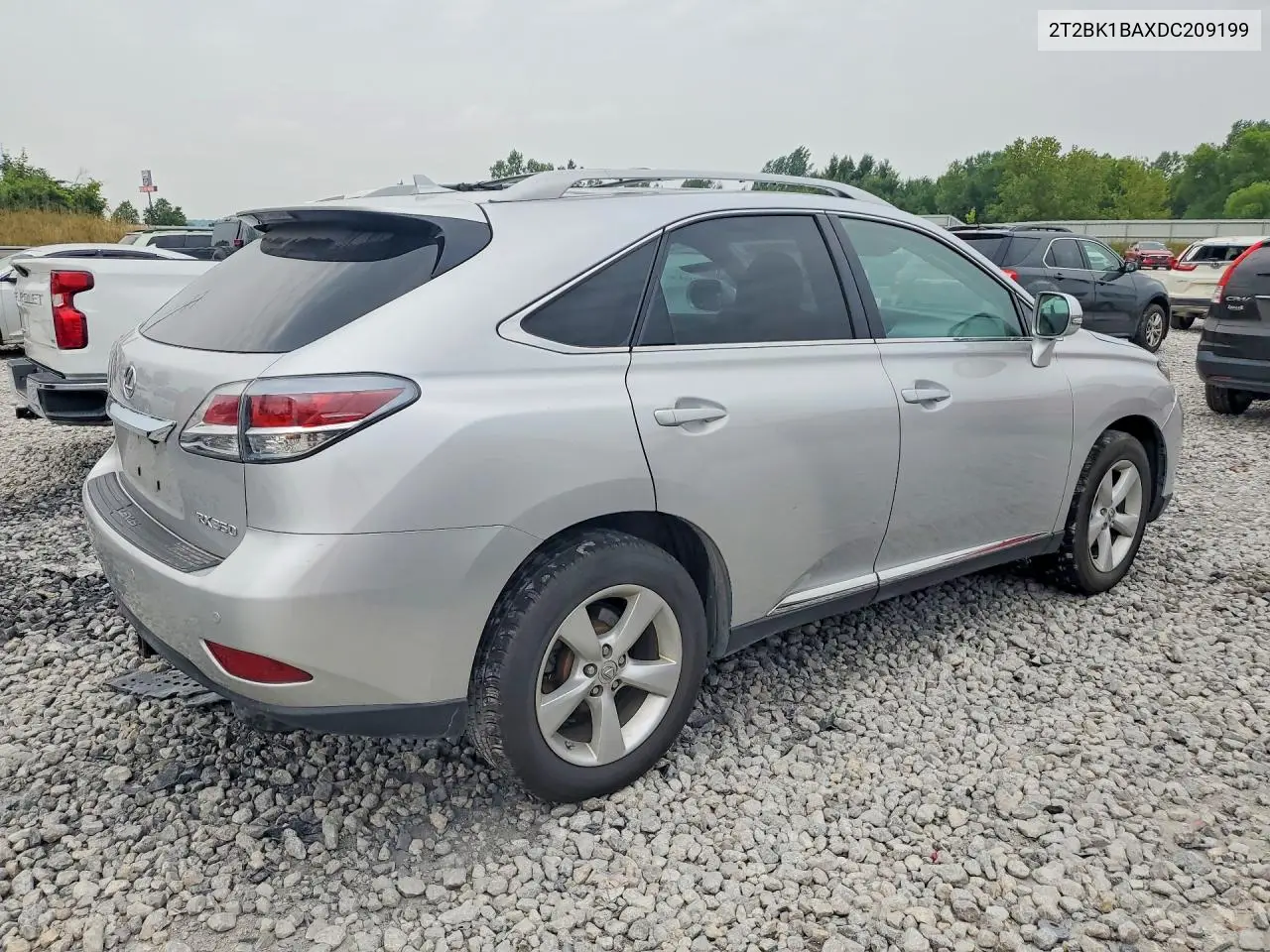 2013 Lexus Rx 350 Base VIN: 2T2BK1BAXDC209199 Lot: 61919846
