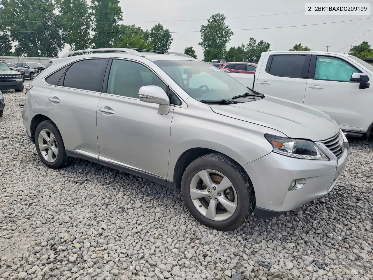 2013 Lexus Rx 350 Base VIN: 2T2BK1BAXDC209199 Lot: 61919846