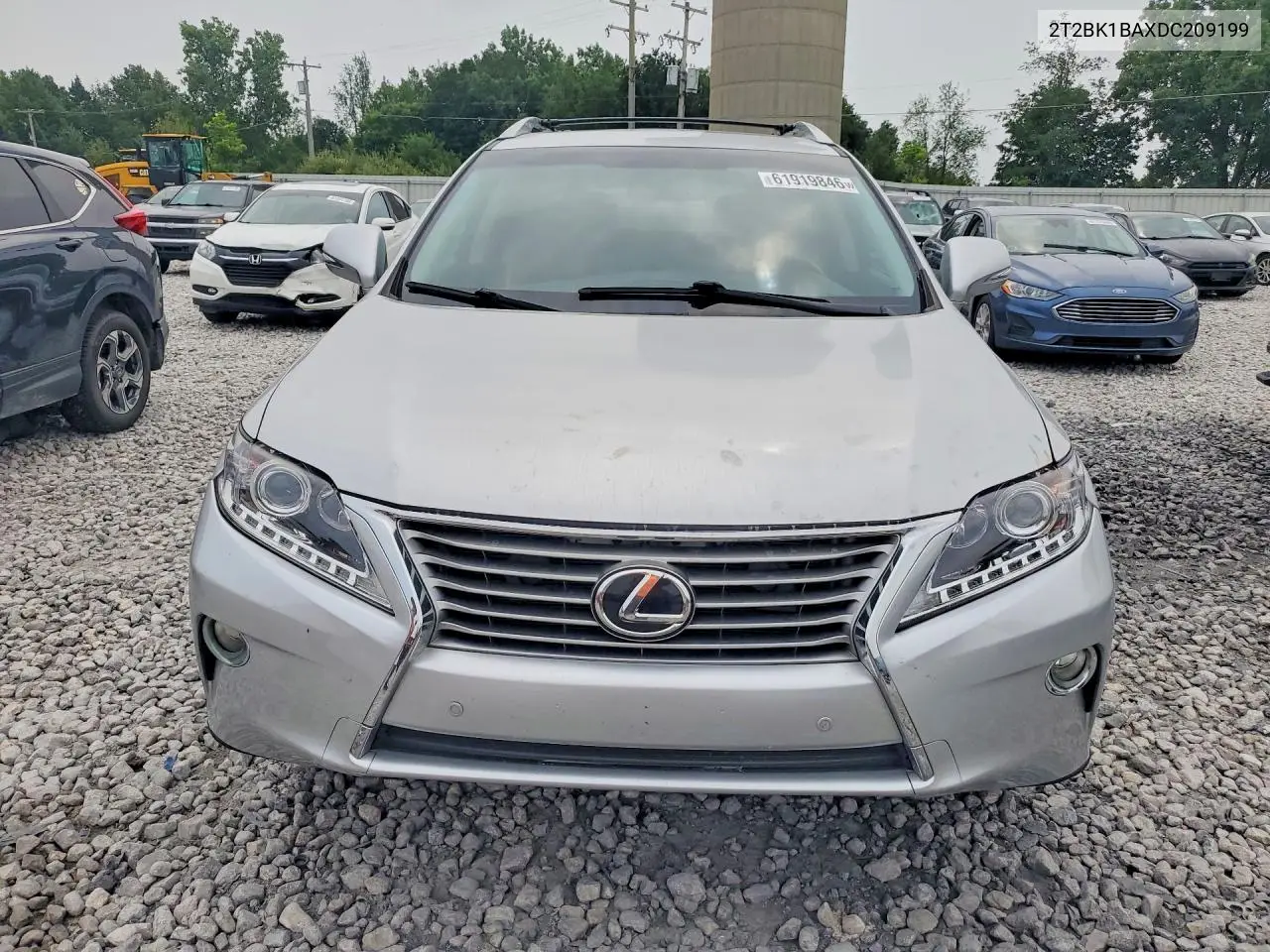 2013 Lexus Rx 350 Base VIN: 2T2BK1BAXDC209199 Lot: 61919846