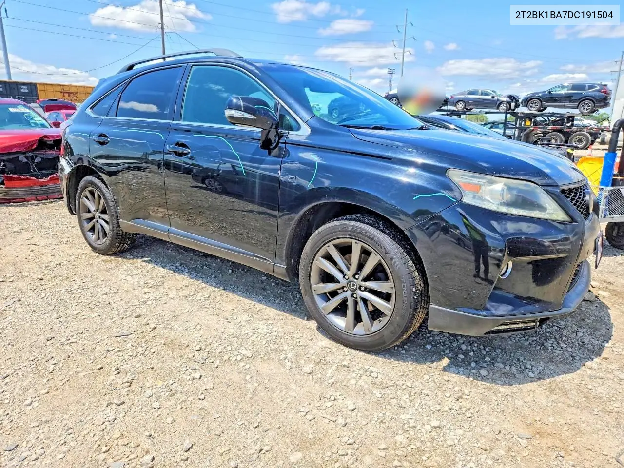 2T2BK1BA7DC191504 2013 Lexus Rx 350 F Sport