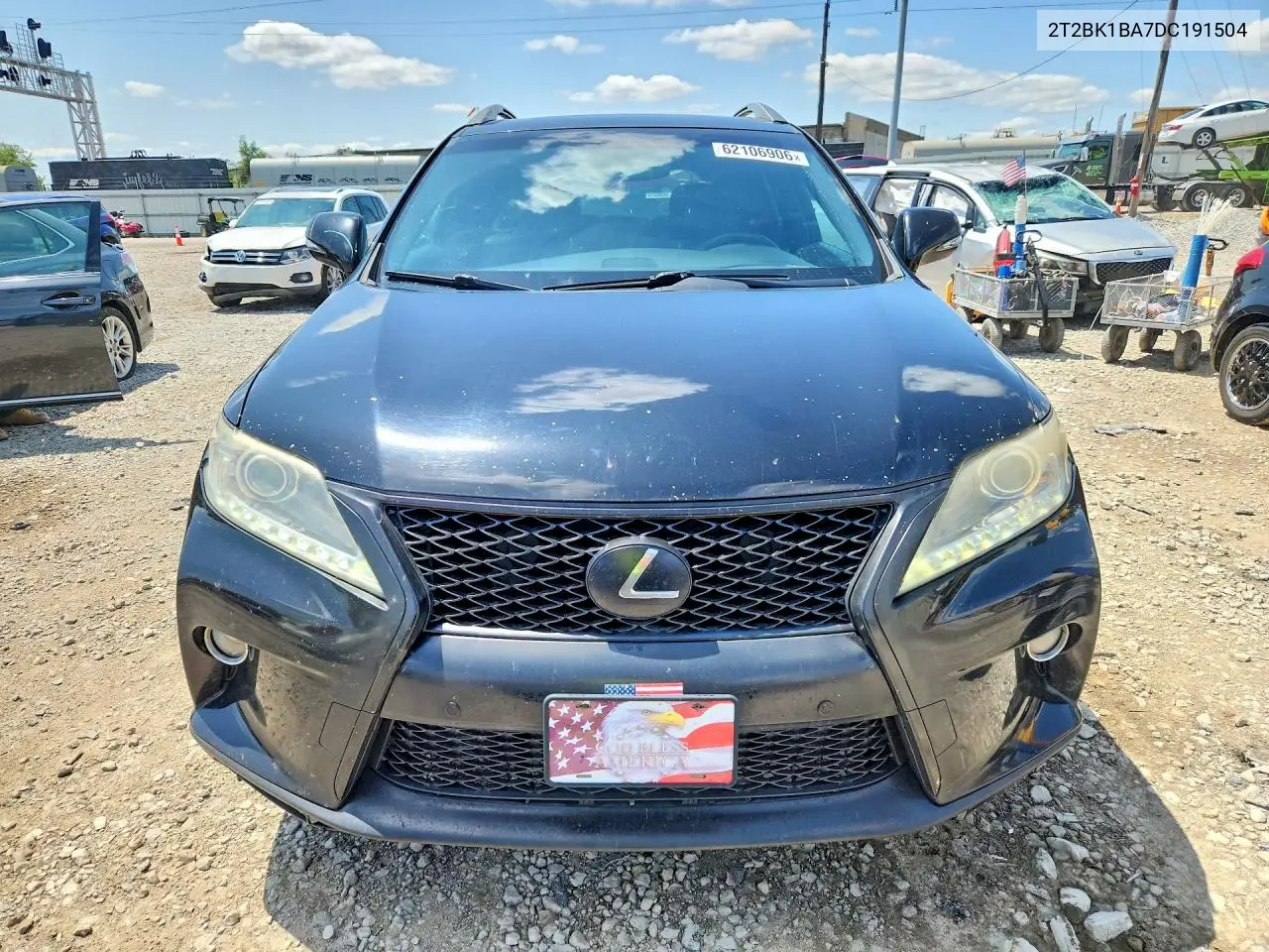 2T2BK1BA7DC191504 2013 Lexus Rx 350 F Sport