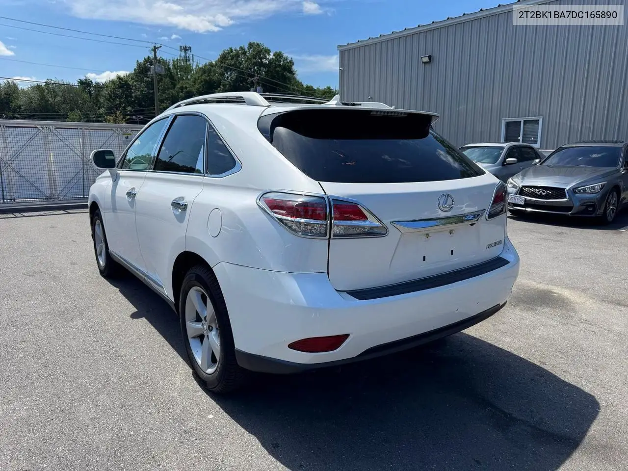 2013 Lexus Rx 350 Base VIN: 2T2BK1BA7DC165890 Lot: 62224166